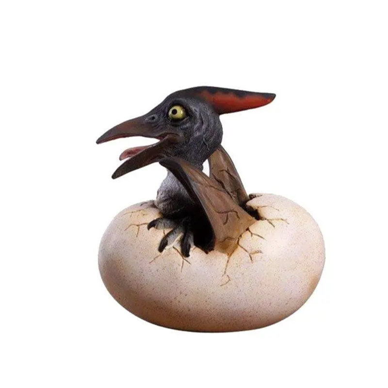 Pteranodon Dinosaur Egg Hatching Life Size Statue