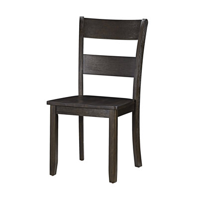 Ensemble de 2 chaises d'appoint en bois
