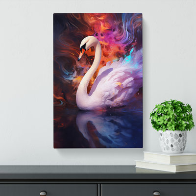 Swan Digital - Wrapped Canvas