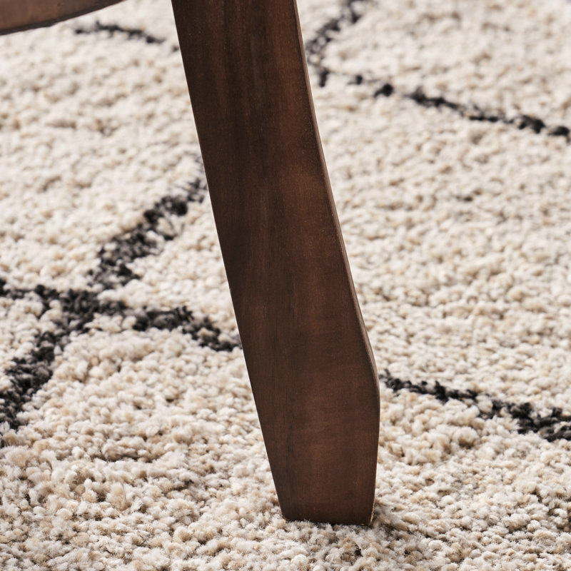 Bois foncé pour patio - siège de 16 po de largeur, sans coussins d'extérieur, profondeur de 19,5 po