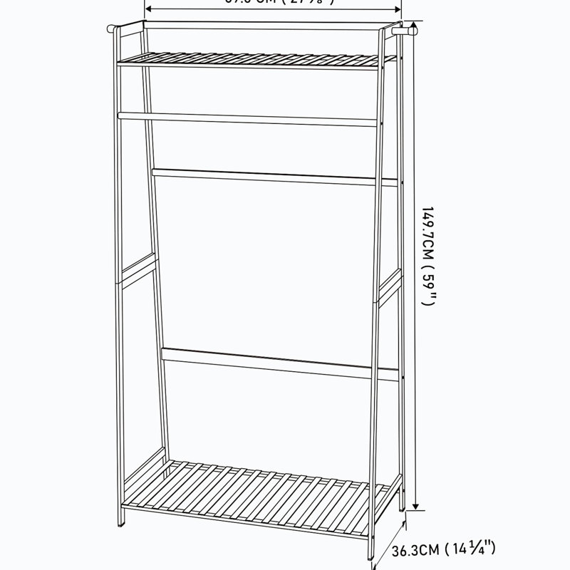 Maivy 27.16'' Closet System
