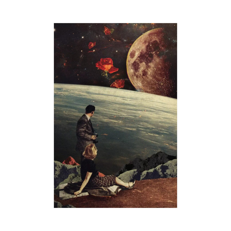 The Roses Came by Frank Moth - Print on Canvas, Wrapped Canvas, 101.6cm H x 66.04cm W x 3.81cm D
