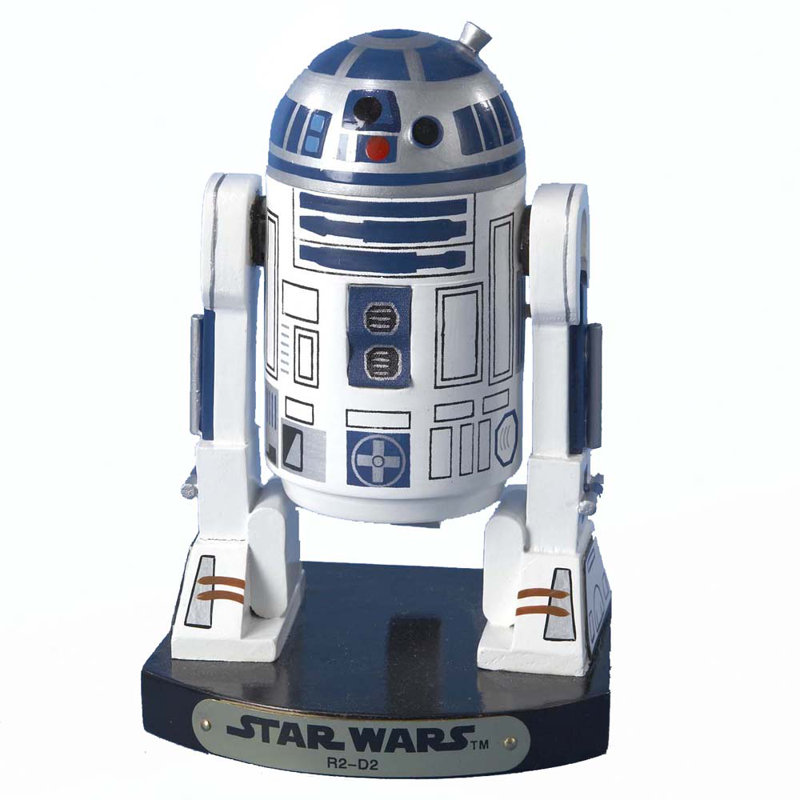 Casse-noisette r2d2 étoile en guerres