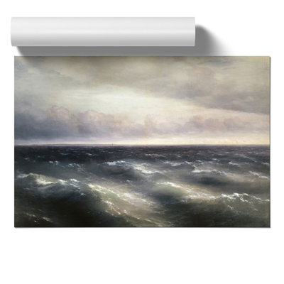 The Black Sea by Ivan Aivazovsky - Frameless Print