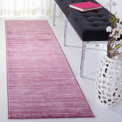 Tapis mauve à motif abstrait Valladolid Mullen