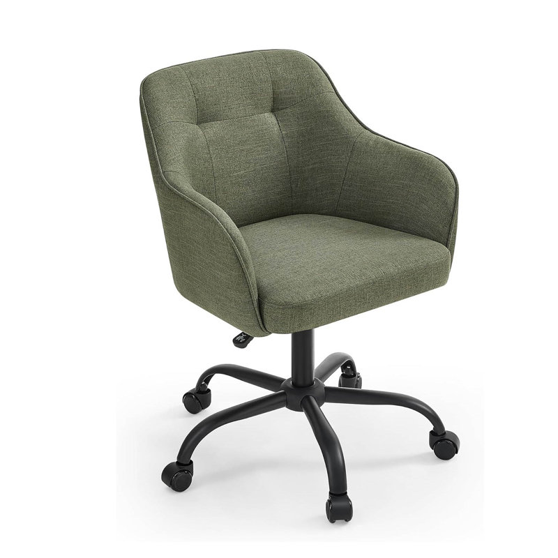 Office Chair, Black, Green