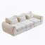 Canapé modulaire avec conception pliante convertible, confort modulaire rembourré pour le salon, la chambre à coucher et les espaces de divertissement.-1331547445