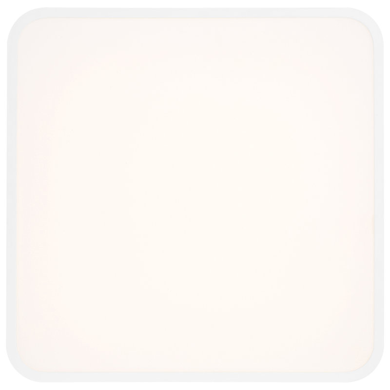 Humerah Acrylic Flush Mount, White, 3000K