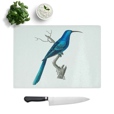 Tempered Glass Sugarbird Chopping Board