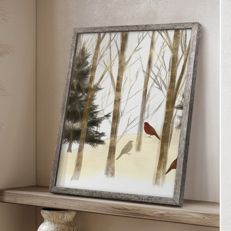 «Christmas Holiday Art CCL XXXVII», reproduction encadrée - bois massif, H 21 po x l 17 po