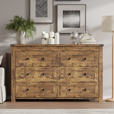 Jaretssi 6 - Drawer Double Dresser 42.7