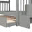 Stairway Twin-Over-Twin Bunk Bed with Twin size Trundle for Bedroom,Dorm,Adults-2098771895