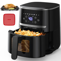 Smart Air Fryers Household 9L Touch Screen Air Fryer with Digital Display -  China Fryer and Air Fryer price