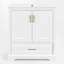 30" Single Bathroom Vanity With Ceramic Top-1301395516