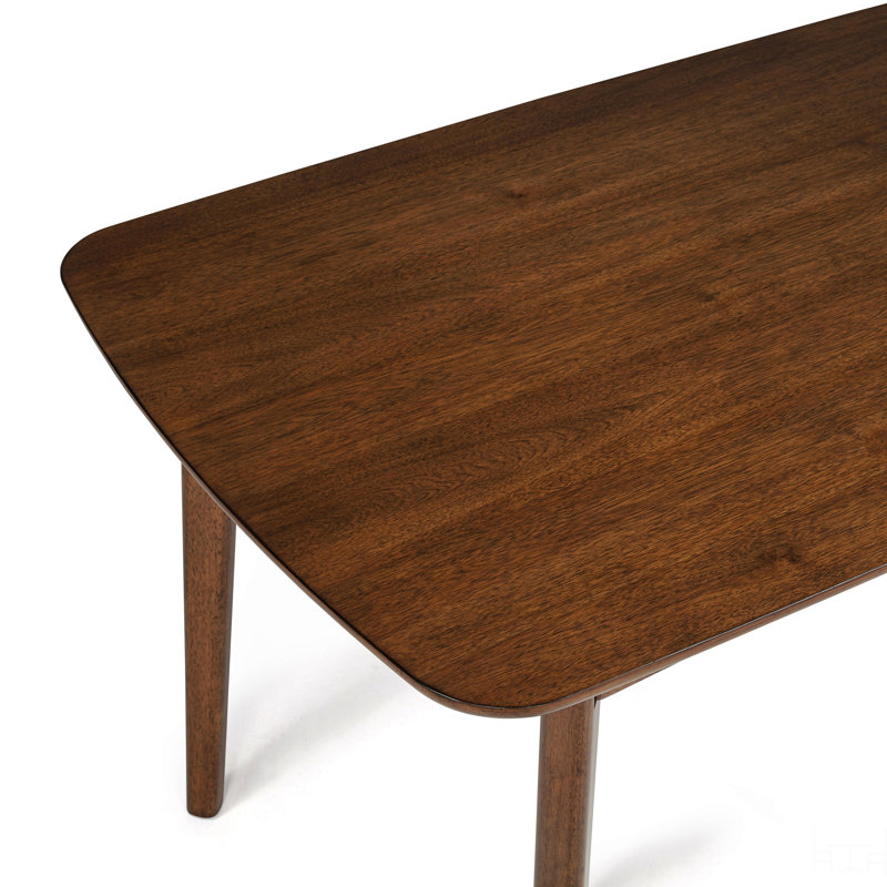 Chaise rembourrée Mid-Century, 5 pièces: table, 4 chaises 
