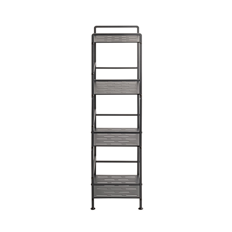 33cm W Metal Storage Rack, 106"H x 33"W x 28"D