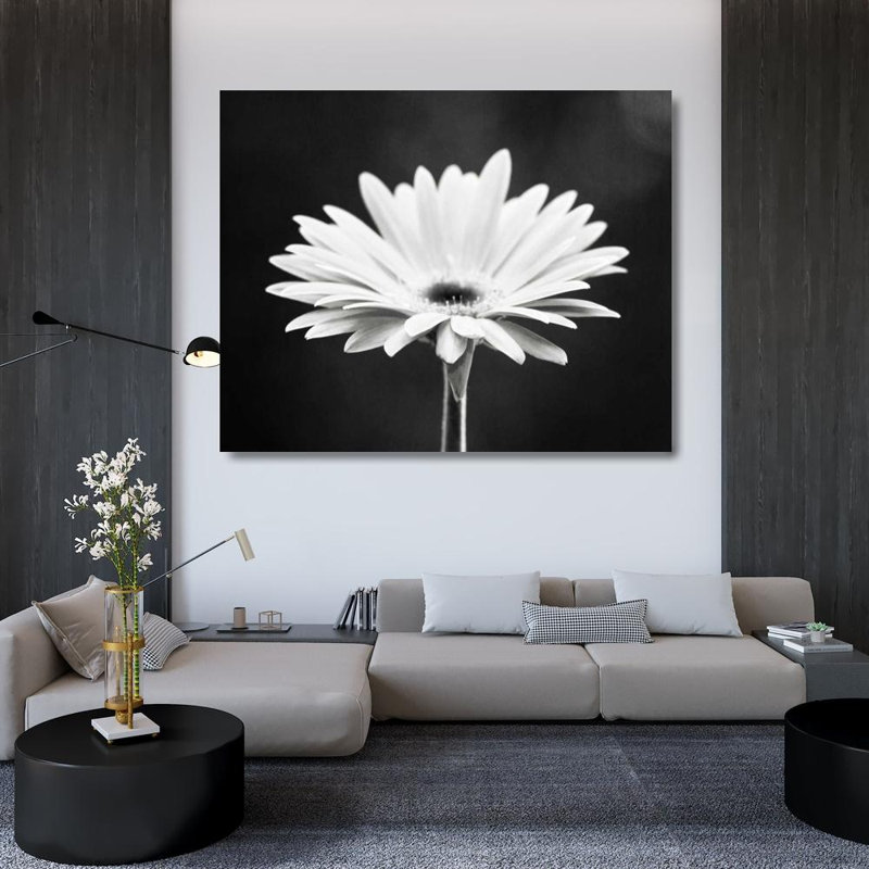 Ebern Designs Cochrane, Carolyn, art sur toile tendue sous le titre: Daisy, H 36 po x l 44 po