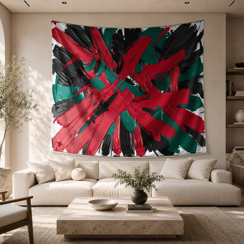 Tapisserie murale Neo Expressionism, 26 po x 36 po
