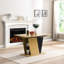 Table extensible de 61,59 pouces avec rangement, style moderne en bois. Structure et base en métal. Plateau de table réglable pour la cuisine, le bureau. Conception fonctionnelle. Et maison, salle à manger, look classique