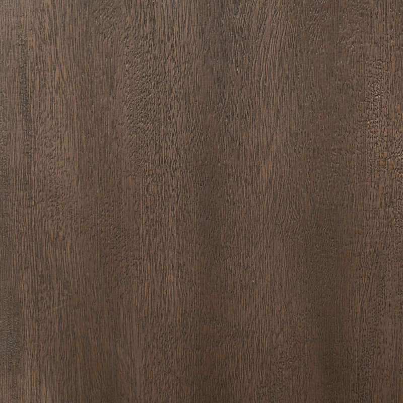Commode Iknoor, aucun assemblage requis, finition grège fumée