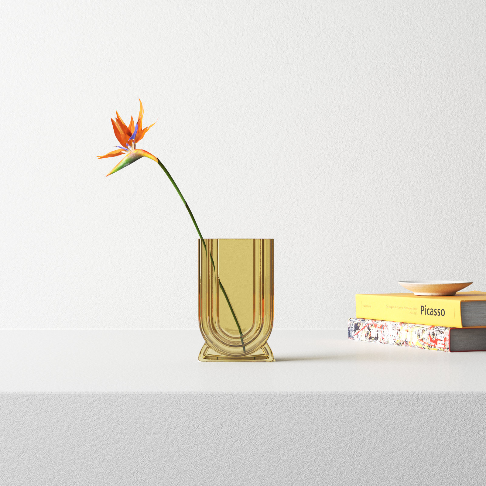 Glendall Handmade Glass Table Vase