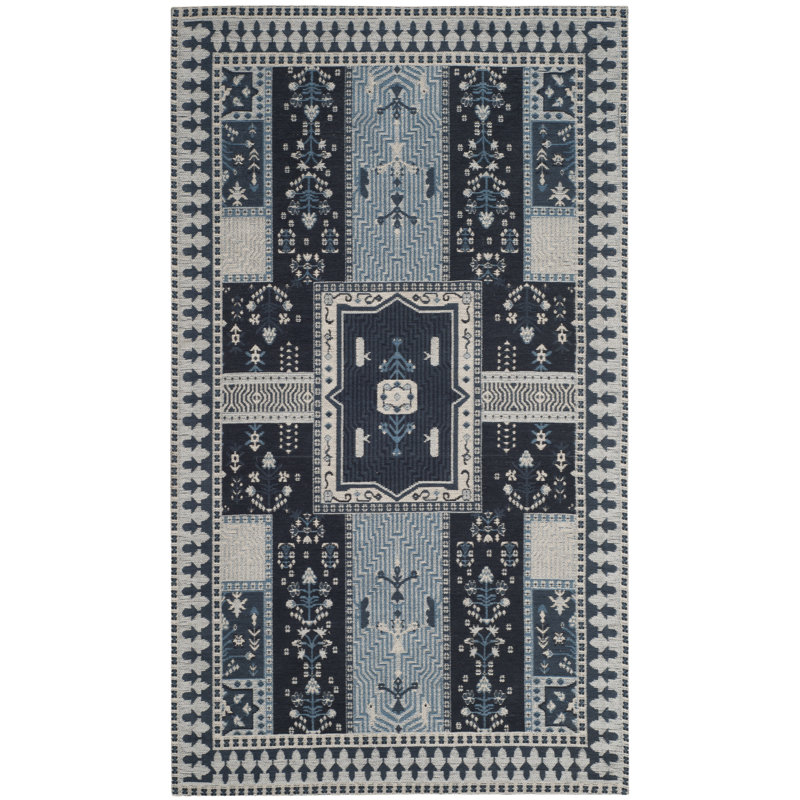 Estep Performance Geometric Rug, Rectangle 3' x 5'
