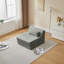 Chaise convertible en laine et en tissu-750314915