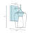 Shelter 1-Light Armed Sconce-468549929-468549935