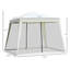 Tente pour auvent d'extérieur 10 pi x 10 pi Outsunny