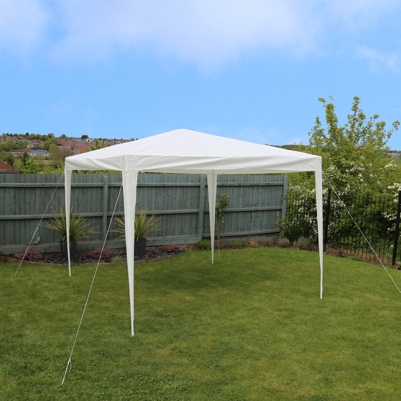 Ranson 3 x 3m Steel Party Tent, White