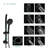 Multifunction 4.7" Dual Shower Head Round Shower-77055385