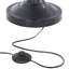 Lenius 155cm Antique Brass/Black Swing Arm Floor Lamp