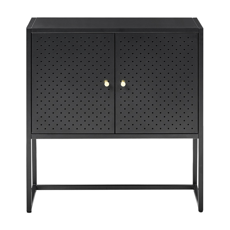 Stoyna 2 -Door 2 -Shelf Storage Cabinet
