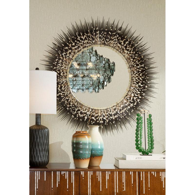 Double Glass Beads Sculpture, Opaque