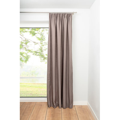 Save Tab Top Semi Sheer Curtain