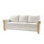 Canapé en tissu de lin l 81 po Terren-224278921