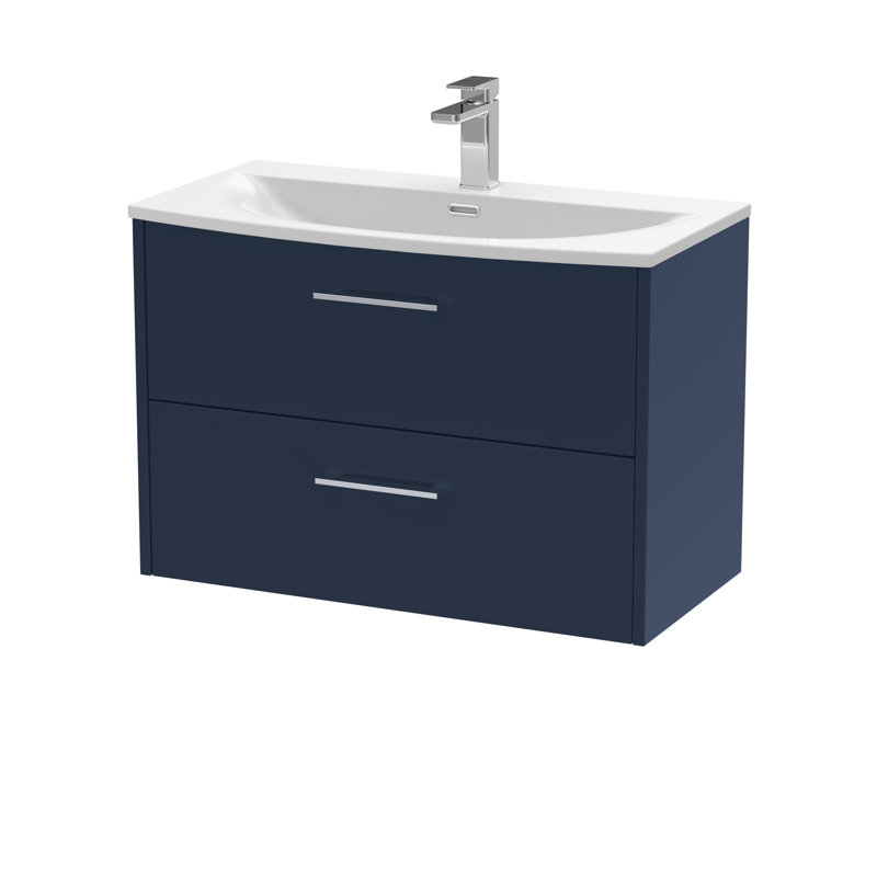 Juno 810 mm Single Vanity with Drop In Basin