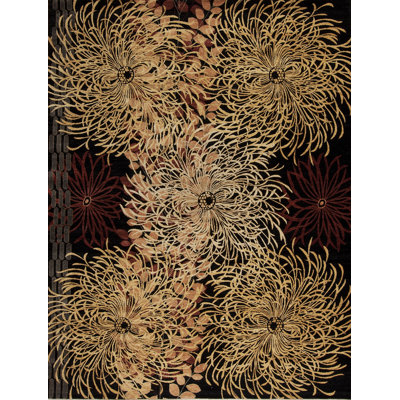 Whimsical One-of-a-Kind 9' x 12' Hand Knotted Area Rug