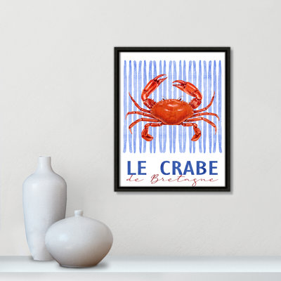 Le Crabe - reproduction carrée par Kimberly Allen