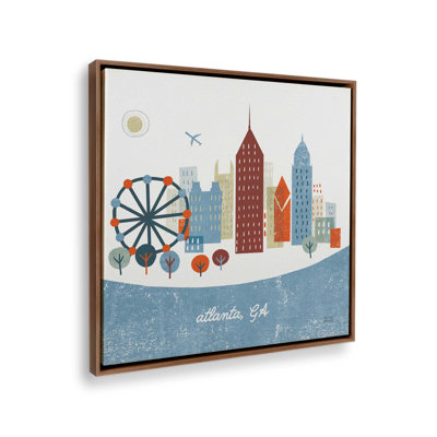 «Atlanta» par Michael Mullan, reproduction d'art