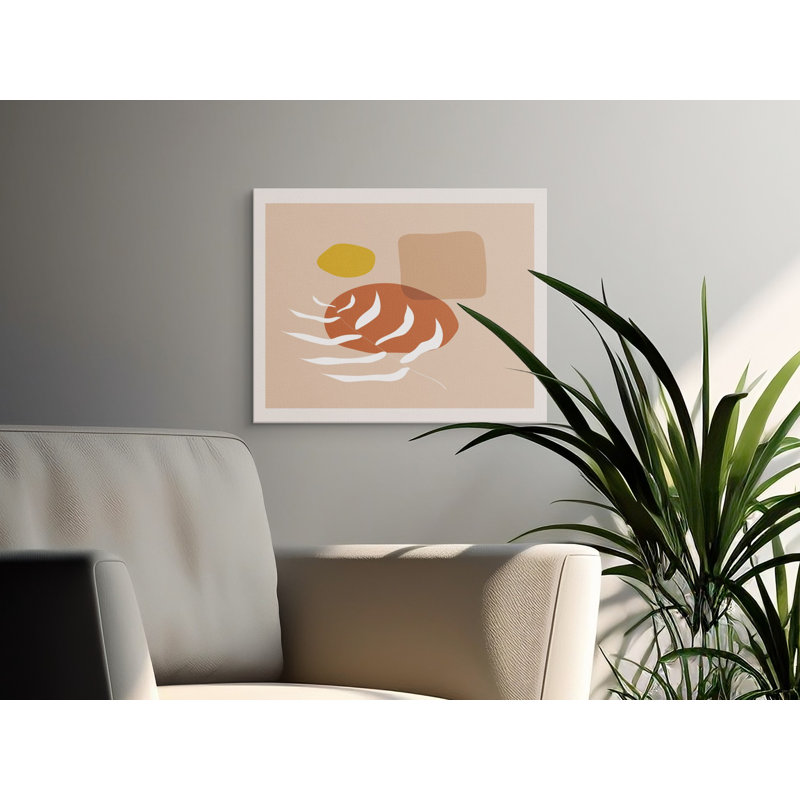 1 Piece Wrapped Canvas Wall Art Set, 27.94 cm H x 35.56 cm W