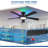 52" Flush Mount Ceiling Fan With Rgb Ring Light-1695489795