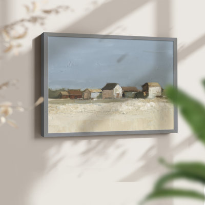 Seafront Shanties II -Framed Print - Restickable