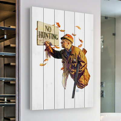 " No Hunting " by Curtis Publishing