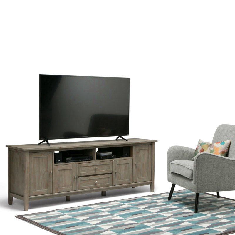 Meuble télé 72 "pour la maison, Gris clair