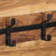 Solid Wood Wall Mounted Coat Rack-2036958171