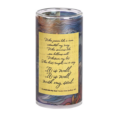 Candleholder It Is Will With My Soul 8H