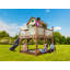Liam AXI 377cm W x 255cm D Outdoor Hemlock Wood Luxury Playhouse-568230237