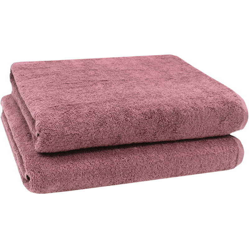 Midweight Bath Sheet, Antique Pink