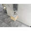 Meuble-lavabo mural 24 po avec lavabo d'art en céramique et porte à fermeture en douceur, emballage KD, contreplaqué